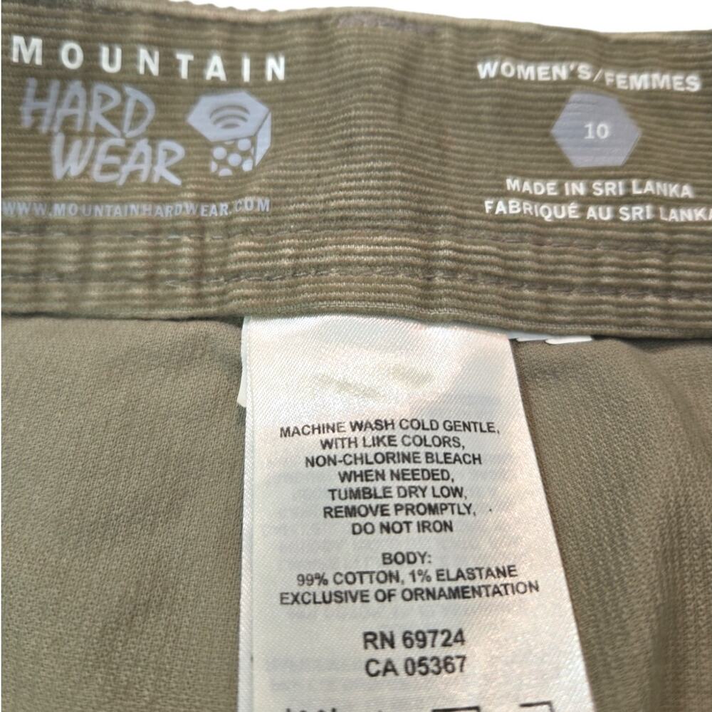 Mountain Hardwear |Tan Corduroy Mini Skirt | Size 10 - Picture 3 of 6